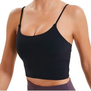 Athletic Bra Tank Top // Lululemon Align Dupe